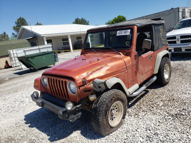 Photo 2 from auction – 2000 JEEP WRANGLER / with VIN 1J4FA29P1YP802105