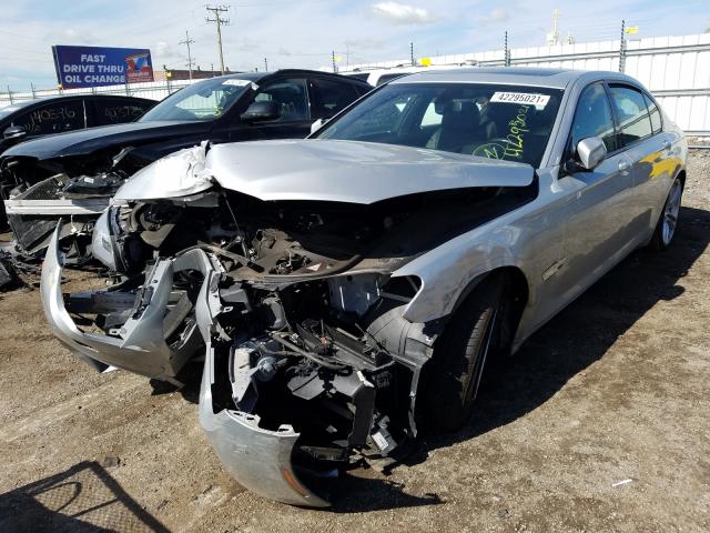 Photo 2 from auction – 2013 BMW 750 LI with VIN WBAYE8C52DD131694