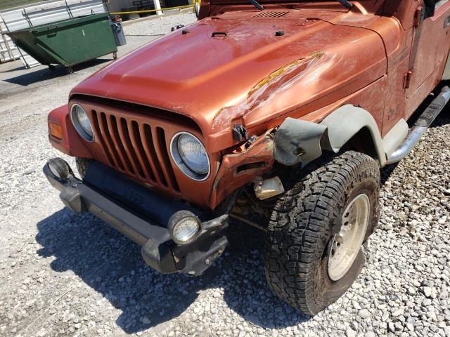 Photo 9 from auction – 2000 JEEP WRANGLER / with VIN 1J4FA29P1YP802105