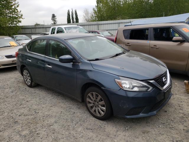 NISSAN SENTRA S 2017 with VIN 3N1AB7AP4HY349833 - Photo from auction