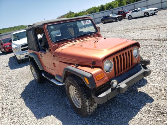 JEEP WRANGLER / 2000 with VIN 1J4FA29P1YP802105 - Photo from auction