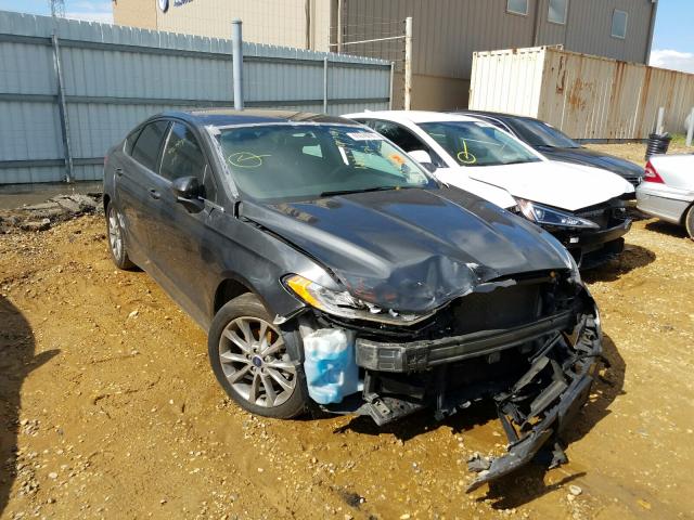 Photo 1 from auction – 2017 FORD FUSION SE with VIN 3FA6P0HD6HR309860