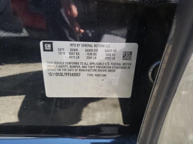 Photo 10 from auction – 2015 CHEVROLET MALIBU 2LT with VIN 1G11D5SL7FF243557