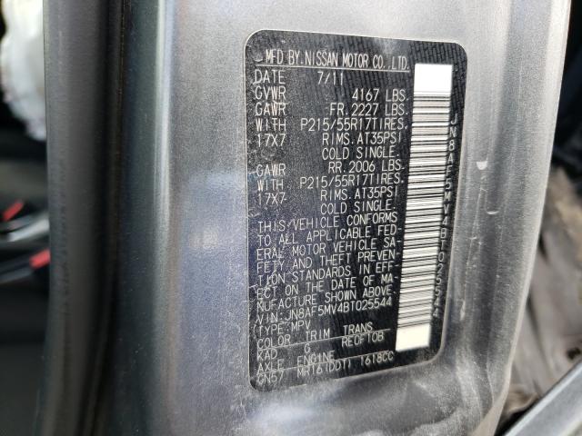 Photo 10 from auction – 2011 NISSAN JUKE S with VIN JN8AF5MV4BT025544