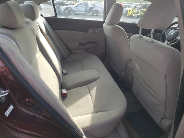 Photo 6 from auction – 2012 HONDA CIVIC LX with VIN 19XFB2F5XCE364151