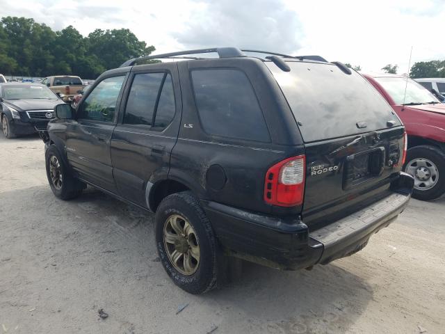 Photo 3 from auction – 2001 ISUZU RODEO S with VIN 4S2DM58WX14312241