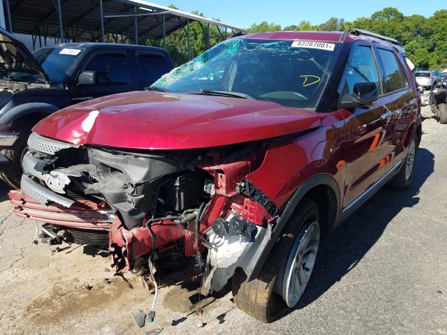 Photo 2 from auction – 2015 FORD EXPLORER X with VIN 1FM5K7D89FGB64769