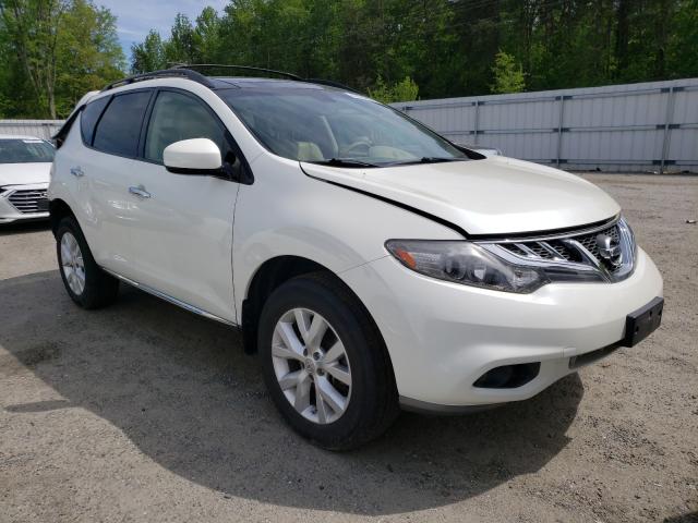 NISSAN MURANO S 2014 with VIN JN8AZ1MW1EW524247 - Photo from auction