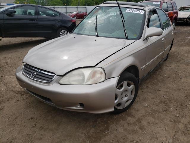 Photo 2 from auction – 2000 HONDA CIVIC EX with VIN 1HGEJ8644YL040069