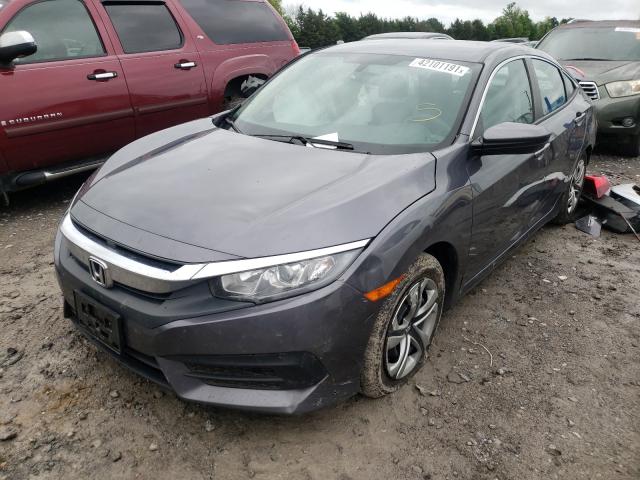 Photo 2 from auction – 2017 HONDA CIVIC LX with VIN 2HGFC2F51HH538313
