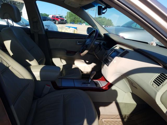 Photo 5 from auction – 2008 HYUNDAI AZERA SE with VIN KMHFC46F98A283584