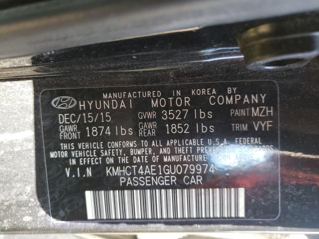 Photo 10 from auction – 2016 HYUNDAI ACCENT SE with VIN KMHCT4AE1GU079974