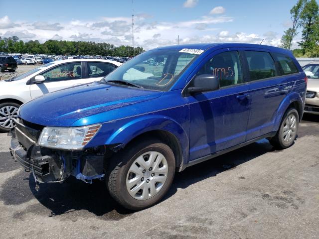 Photo 2 from auction – 2015 DODGE JOURNEY SE with VIN 3C4PDCAB3FT617943