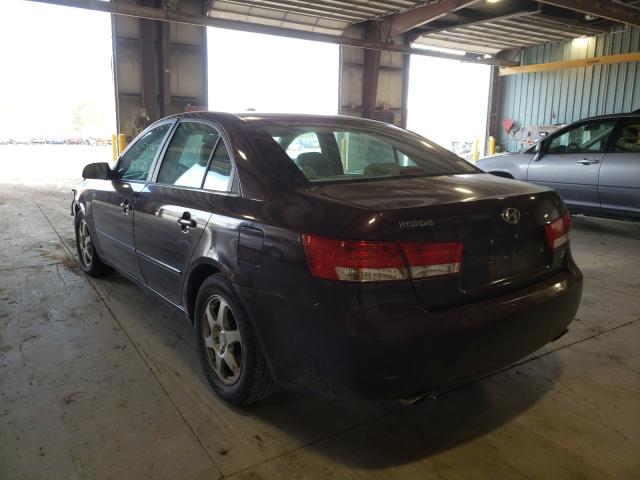 Photo 3 from auction – 2006 HYUNDAI SONATA GLS with VIN 5NPEU46F36H048830