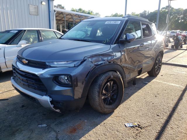 Photo 2 from auction – 2021 CHEVROLET TRAILBLAZE with VIN KL79MPSL5MB137356