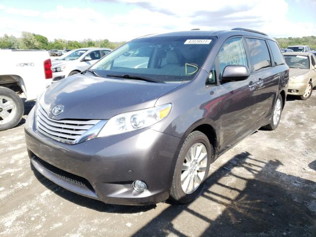 Photo 2 from auction – 2011 TOYOTA SIENNA XLE with VIN 5TDDK3DC6BS020660