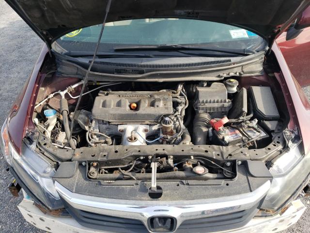 Photo 7 from auction – 2012 HONDA CIVIC LX with VIN 19XFB2F5XCE364151