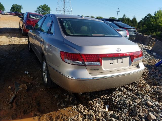 Photo 3 from auction – 2008 HYUNDAI AZERA SE with VIN KMHFC46F98A283584