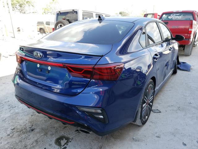 Photo 4 from auction – 2021 KIA FORTE GT with VIN 3KPF44AC4ME345334