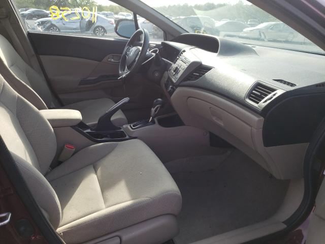 Photo 5 from auction – 2012 HONDA CIVIC LX with VIN 19XFB2F5XCE364151