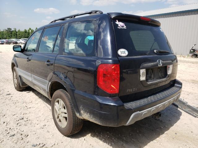 Photo 3 from auction – 2004 HONDA PILOT LX with VIN 2HKYF18194H570432
