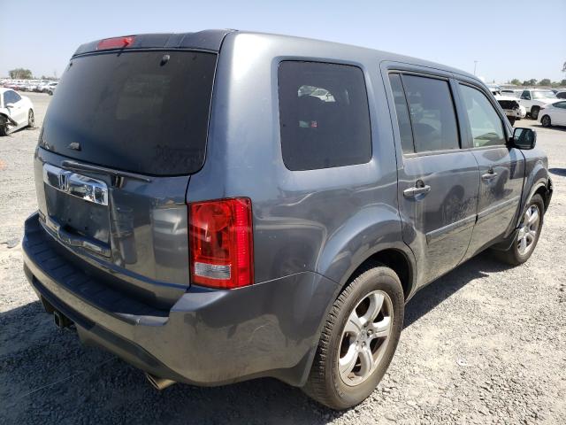 Photo 4 from auction – 2013 HONDA PILOT EXL with VIN 5FNYF3H64DB009495