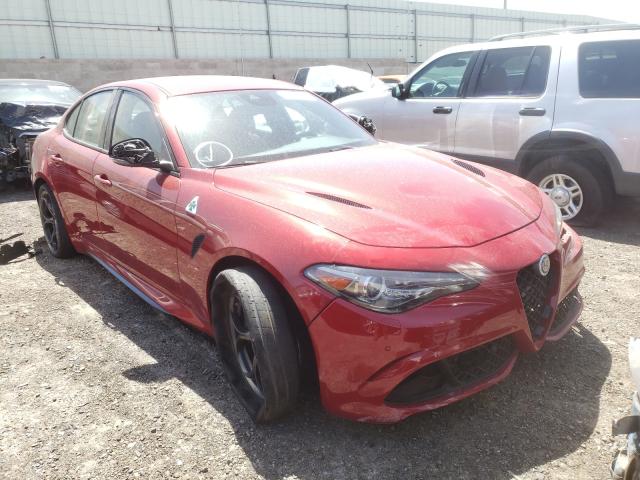 ALFA ROMEO GIULIA QUA 2018 with VIN ZARFAEAV6J7577421 - Photo from auction
