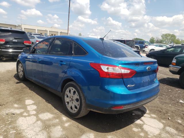 Photo 3 from auction – 2012 FORD FOCUS SE with VIN 1FAHP3F27CL444915