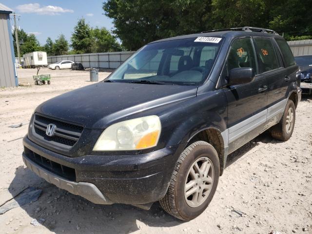 Photo 2 from auction – 2004 HONDA PILOT LX with VIN 2HKYF18194H570432