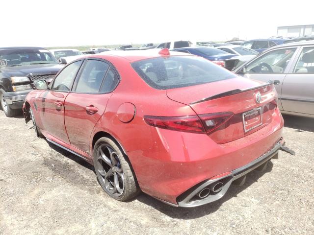 Photo 3 from auction – 2018 ALFA ROMEO GIULIA QUA with VIN ZARFAEAV6J7577421