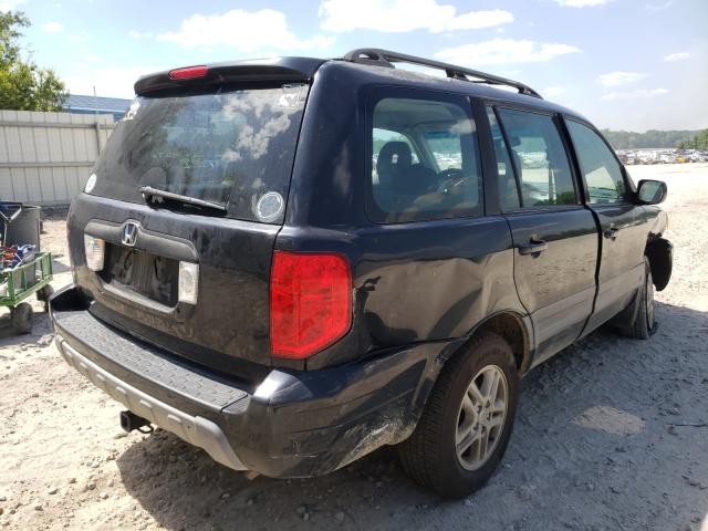 Photo 4 from auction – 2004 HONDA PILOT LX with VIN 2HKYF18194H570432