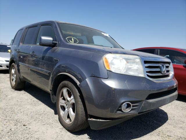 HONDA PILOT EXL 2013 with VIN 5FNYF3H64DB009495 - Photo from auction