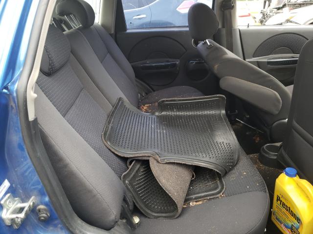 Photo 6 from auction – 2008 CHEVROLET AVEO BASE with VIN KL1TD66608B047648