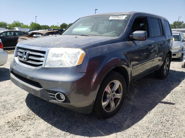 Photo 2 from auction – 2013 HONDA PILOT EXL with VIN 5FNYF3H64DB009495