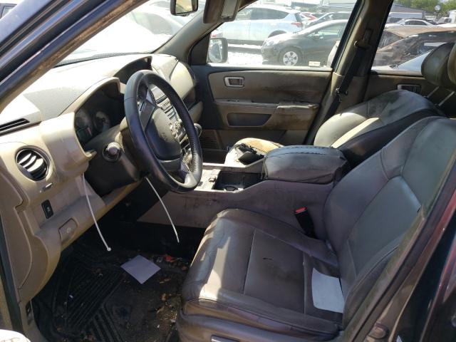 Photo 5 from auction – 2013 HONDA PILOT EXL with VIN 5FNYF3H64DB009495