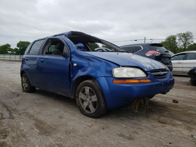 CHEVROLET AVEO BASE 2008 with VIN KL1TD66608B047648 - Photo from auction