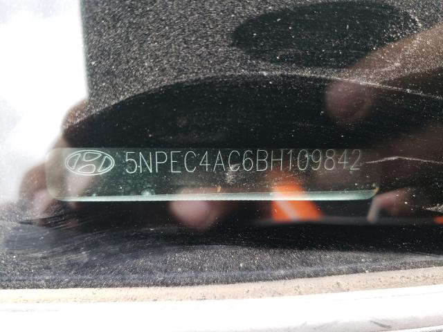 Photo 10 from auction – 2011 HYUNDAI SONATA SE with VIN 5NPEC4AC6BH109842