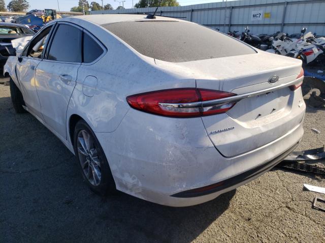 Photo 3 from auction – 2017 FORD FUSION SE with VIN 3FA6P0HD4HR142883
