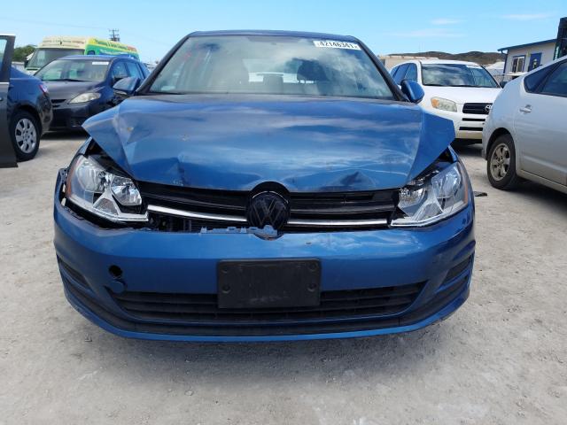Photo 9 from auction – 2017 VOLKSWAGEN GOLF S with VIN 3VW117AU9HM060490
