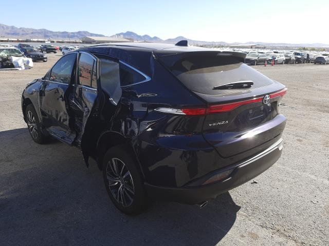Photo 3 from auction – 2021 TOYOTA VENZA LE with VIN JTEAAAAH9MJ021324