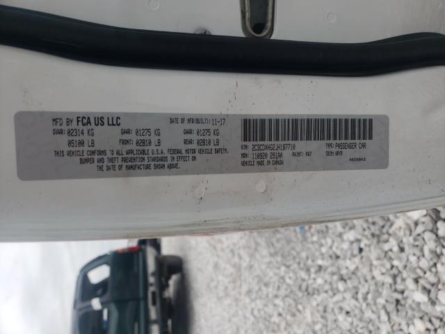 Photo 10 from auction – 2018 DODGE CHARGER SX with VIN 2C3CDXHG2JH187710