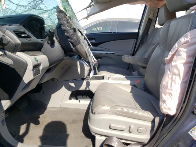 Photo 5 from auction – 2013 HONDA CR-V EXL with VIN 5J6RM3H74DL009328