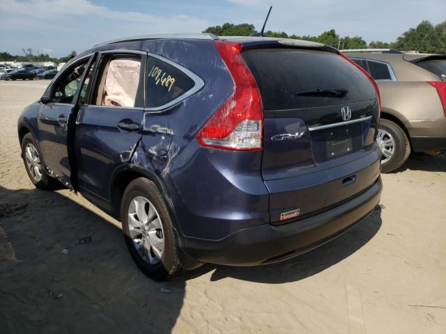 Photo 3 from auction – 2013 HONDA CR-V EXL with VIN 5J6RM3H74DL009328