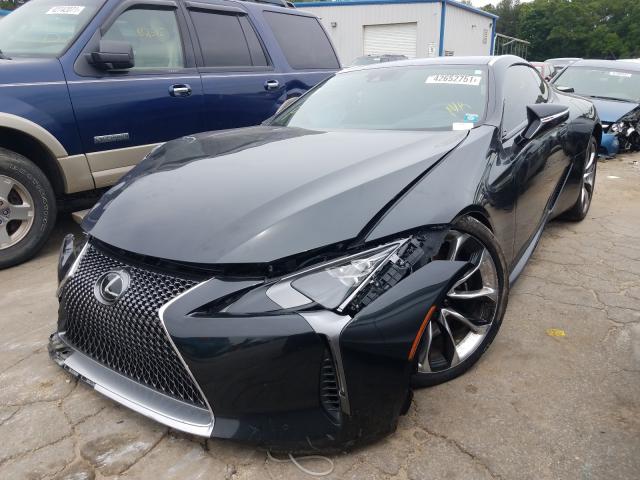 Photo 2 from auction – 2020 LEXUS LC 500 with VIN JTHAP5AY9LA007639