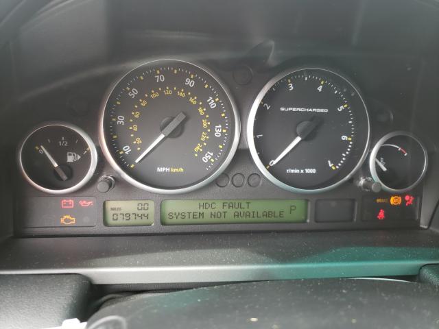 Photo 8 from auction – 2008 LAND ROVER RANGE ROVE with VIN SALMH13438A274225