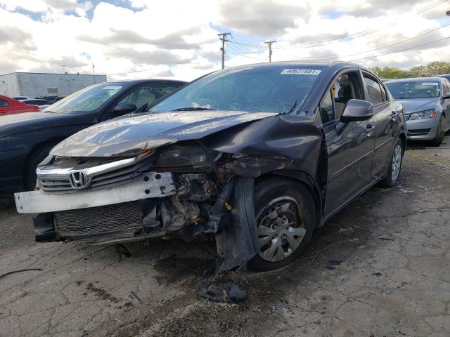 Photo 2 from auction – 2012 HONDA CIVIC LX with VIN 19XFB2F53CE037056