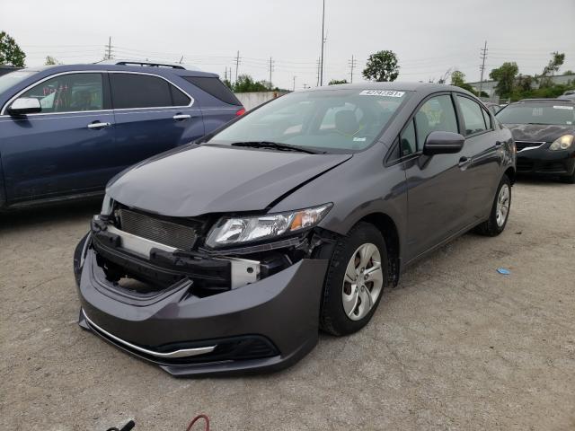 Photo 2 from auction – 2015 HONDA CIVIC LX with VIN 19XFB2F52FE047341
