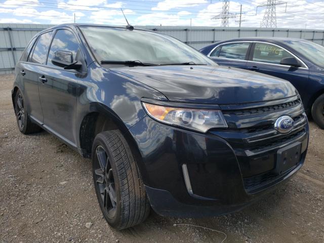 FORD EDGE SEL 2014 with VIN 2FMDK4JC3EBA00863 - Photo from auction