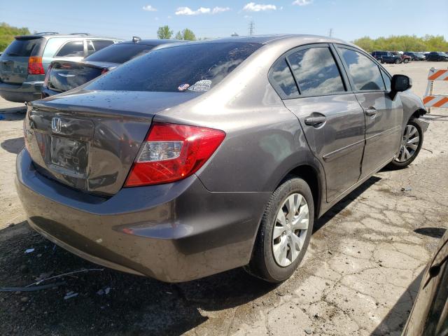 Photo 4 from auction – 2012 HONDA CIVIC LX with VIN 19XFB2F53CE037056
