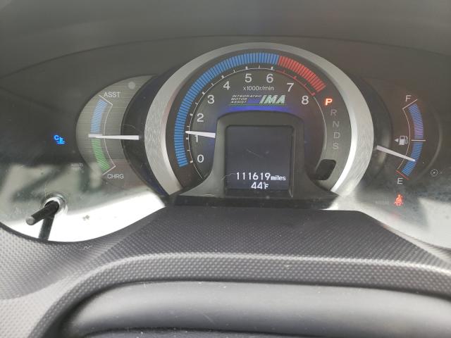 Photo 8 from auction – 2010 HONDA INSIGHT EX with VIN JHMZE2H71AS042381